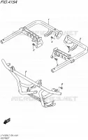 REPOSE PIED pour Suzuki KINGQUAD 750 2017