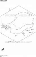 SELLE pour Suzuki KINGQUAD 750 2017