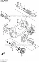 TRANSMISSION (1) pour Suzuki KINGQUAD 750 2017