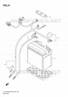 BATTERIE pour Suzuki KINGQUAD 750 2010