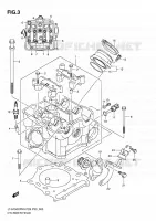 CULASSE pour Suzuki KINGQUAD 750 2010