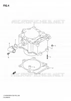 CYLINDRE pour Suzuki KINGQUAD 750 2010