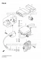 PARTIE ELECTRIQUE pour Suzuki KINGQUAD 750 2010