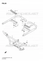 REPOSE PIED pour Suzuki KINGQUAD 750 2010