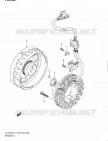 ALLUMAGE ROTOR   STATOR pour Suzuki KINGQUAD 750 2011