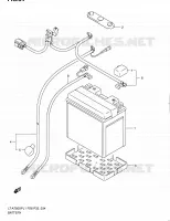 BATTERIE pour Suzuki KINGQUAD 750 2011