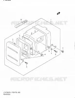 BOITE ARRIERE pour Suzuki KINGQUAD 750 2011