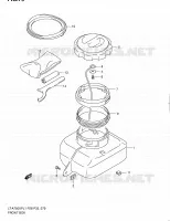 BOITE AVANT pour Suzuki KINGQUAD 750 2011