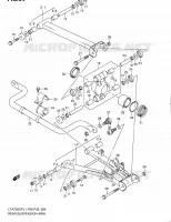 BRAS SUSPENSION ARRIERE pour Suzuki KINGQUAD 750 2011