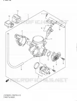 CORPS DE PAPILLON pour Suzuki KINGQUAD 750 2011