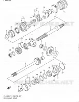 COUPLE CONIQUE pour Suzuki KINGQUAD 750 2011