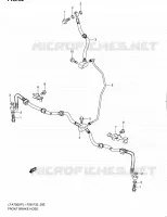 DURITE DE FREIN AVANT pour Suzuki KINGQUAD 750 2011
