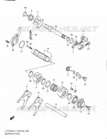 ENSEMBLE SELECTEUR DE VITESSES pour Suzuki KINGQUAD 750 2011