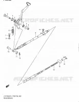 FREIN ARRIERE pour Suzuki KINGQUAD 750 2011
