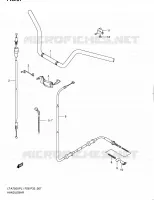 GUIDON pour Suzuki KINGQUAD 750 2011