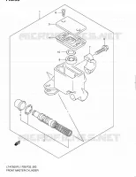 MAITRE CYLINDRE AVANT pour Suzuki KINGQUAD 750 2011
