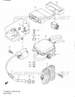 PARTIE ELECTRIQUE pour Suzuki KINGQUAD 750 2011