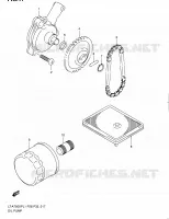 POMPE A HUILE pour Suzuki KINGQUAD 750 2011