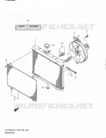 RADIATEUR (LT A750XPL1 P28) pour Suzuki KINGQUAD 750 2011