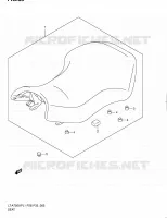 SELLE pour Suzuki KINGQUAD 750 2011