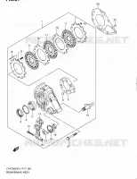 FREIN ARRIERE pour Suzuki KINGQUAD 750 2011