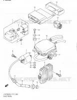 PARTIE ELECTRIQUE (LT A750XPL1 P17) pour Suzuki KINGQUAD 750 2011
