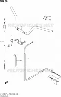 GUIDON pour Suzuki KINGQUAD 750 2014