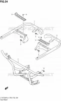 REPOSE PIED pour Suzuki KINGQUAD 750 2014