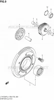ROUE LIBRE DE DEMARREUR pour Suzuki KINGQUAD 750 2014