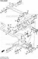 BRAS SUSPENSION ARRIERE pour Suzuki KINGQUAD 750 2016