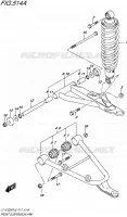 BRAS SUSPENSION AVANT pour Suzuki KINGQUAD 750 2016