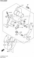 ETRIER DE FREIN AVANT pour Suzuki KINGQUAD 750 2016