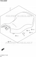 SELLE pour Suzuki KINGQUAD 750 2016