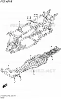 CADRE pour Suzuki KINGQUAD 750 2016