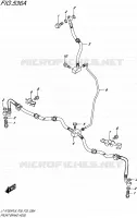 DURITE DE FREIN AVANT pour Suzuki KINGQUAD 750 2016