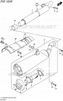 SILENCIEUX pour Suzuki KINGQUAD 750 2016
