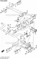 BRAS SUSPENSION ARRIERE pour Suzuki KINGQUAD 750 2017