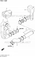 CONDUIT D'ADMISSION CARTER COURROIE pour Suzuki KINGQUAD 750 2017