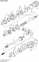 COUPLE CONIQUE pour Suzuki KINGQUAD 750 2017