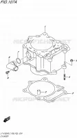 CYLINDRE pour Suzuki KINGQUAD 750 2017