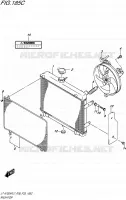 RADIATEUR (LT A750XPL7 P33) pour Suzuki KINGQUAD 750 2017