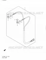 ENSEMBLE TEMOINS (LT F250L1 E24) pour Suzuki OZARK 250 2011