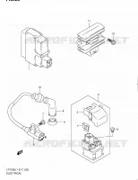 PARTIE ELECTRIQUE pour Suzuki OZARK 250 2011