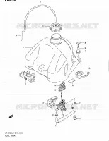 RESERVOIR D'ESSENCE pour Suzuki OZARK 250 2011