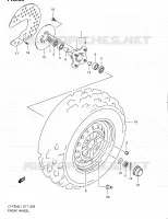 ROUE AVANT pour Suzuki OZARK 250 2011