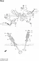ARBRE A CAMES   VALVE pour Suzuki OZARK 250 2012