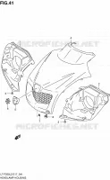 BOL DE PHARE pour Suzuki OZARK 250 2012