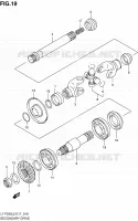 COUPLE CONIQUE pour Suzuki OZARK 250 2012