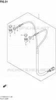 ENSEMBLE TEMOINS (LT F250L2 E24) pour Suzuki OZARK 250 2012