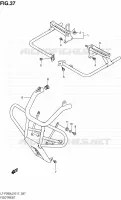 REPOSE PIED (LT F250L2 E24) pour Suzuki OZARK 250 2012